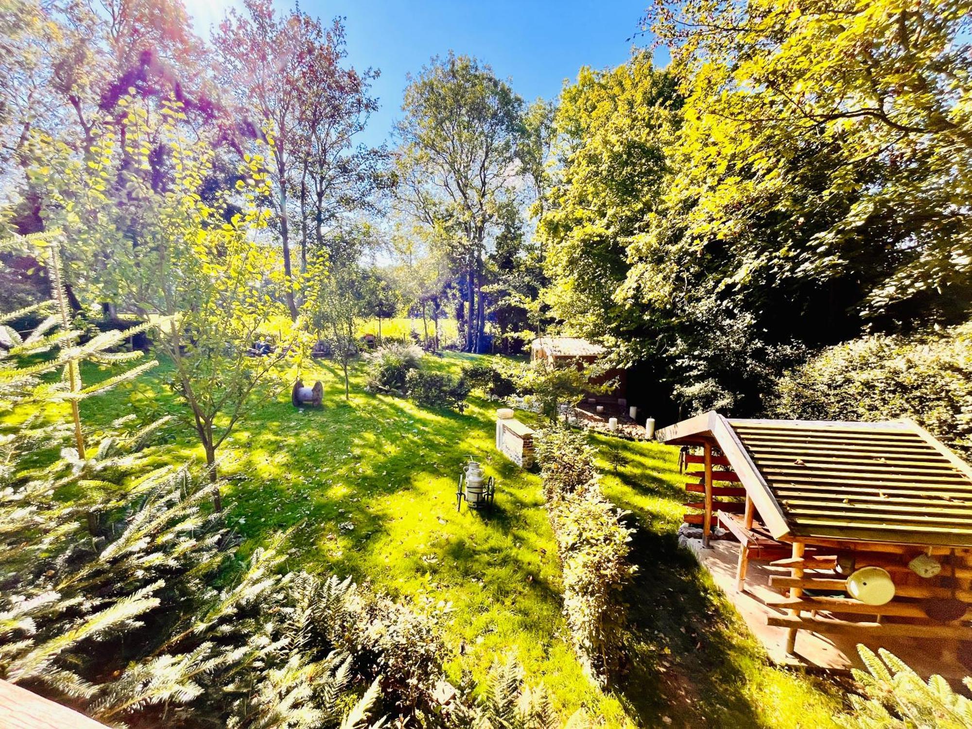 La Cabane Perchee Du Trappeur Ecrainville Ngoại thất bức ảnh