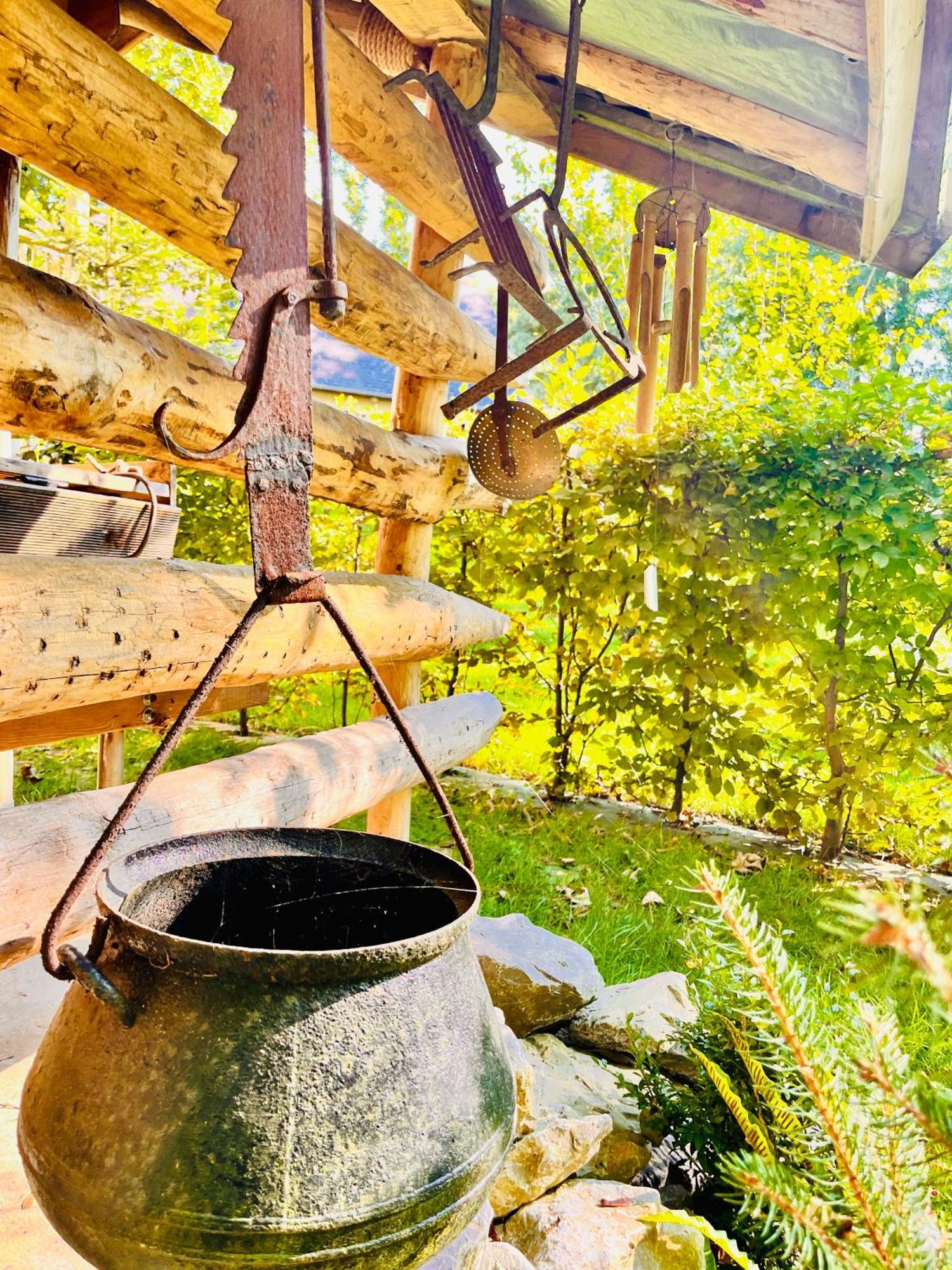 La Cabane Perchee Du Trappeur Ecrainville Ngoại thất bức ảnh