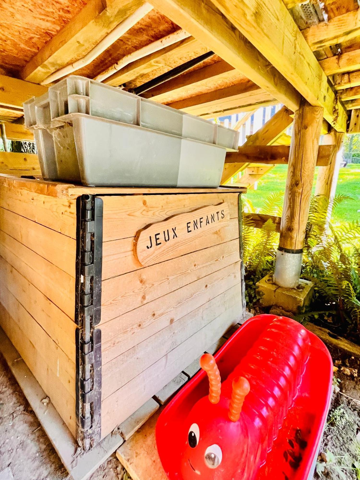 La Cabane Perchee Du Trappeur Ecrainville Ngoại thất bức ảnh