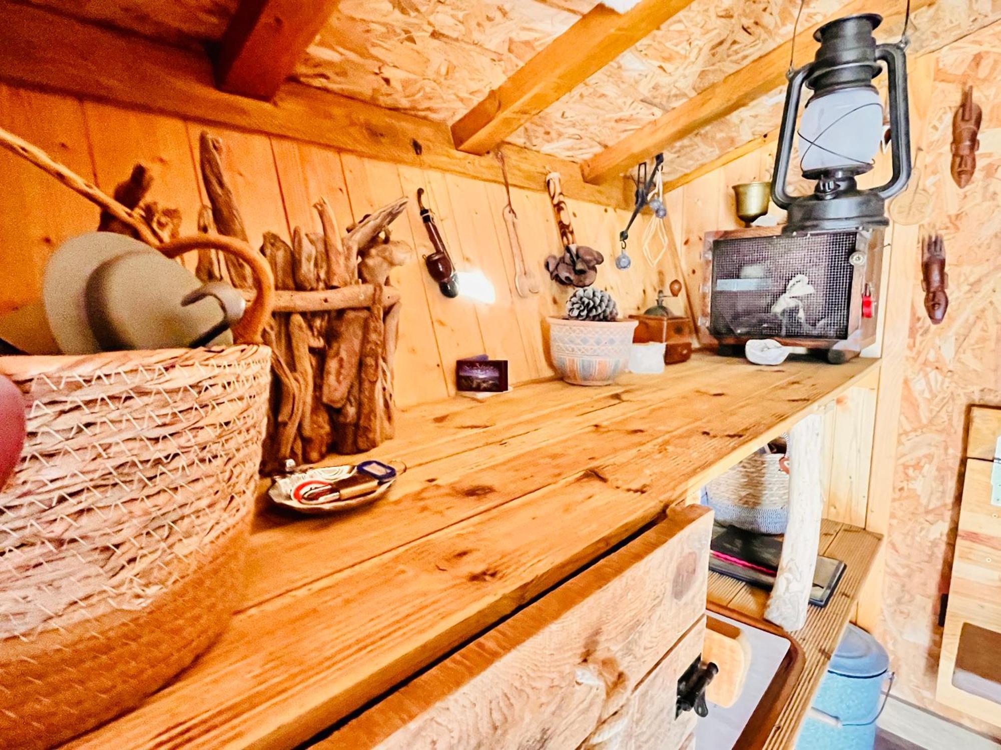 La Cabane Perchee Du Trappeur Ecrainville Ngoại thất bức ảnh